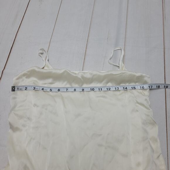 Winston white satin ombre ballet layered maxi dress - Picture 5 of 9